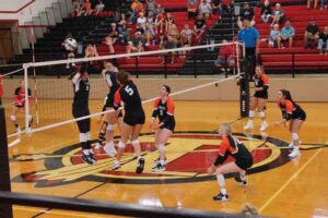 North Union volleyball squad secures road win sweep against Tecumseh