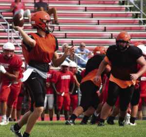 North Union football sees positive moments in first preseason scrimmage against Fairbanks