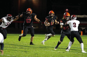 North Union falls short to Indian Lake on gridiron, concludes 2023 season
