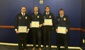 North Union graduates receive coveted American FFA Degree