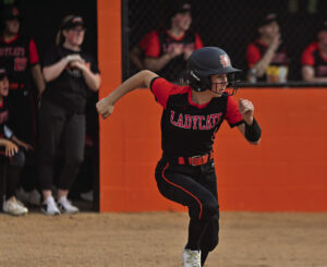 Lady Cats fall to visiting Bellefontaine, split with Cardington in double header