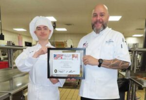 Tri-Rivers culinary student wins award