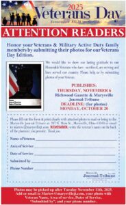 Vets Day submissions