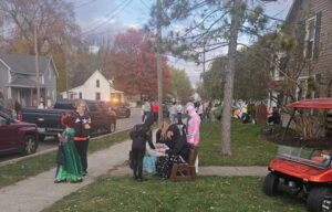 Trick or Treat in the village