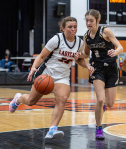 Kennedy Harrah eclipses 1000 career points, continues to add to North Union