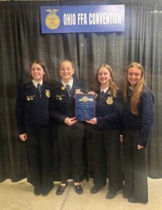 NU FFA Middle School Ag team wins state title