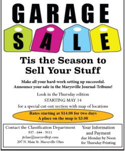 JT garage sales