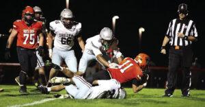 North Union gridders drop Homecoming heartbreaker to Urbana Hillclimbers