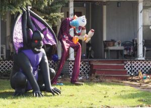 Ghastly displays